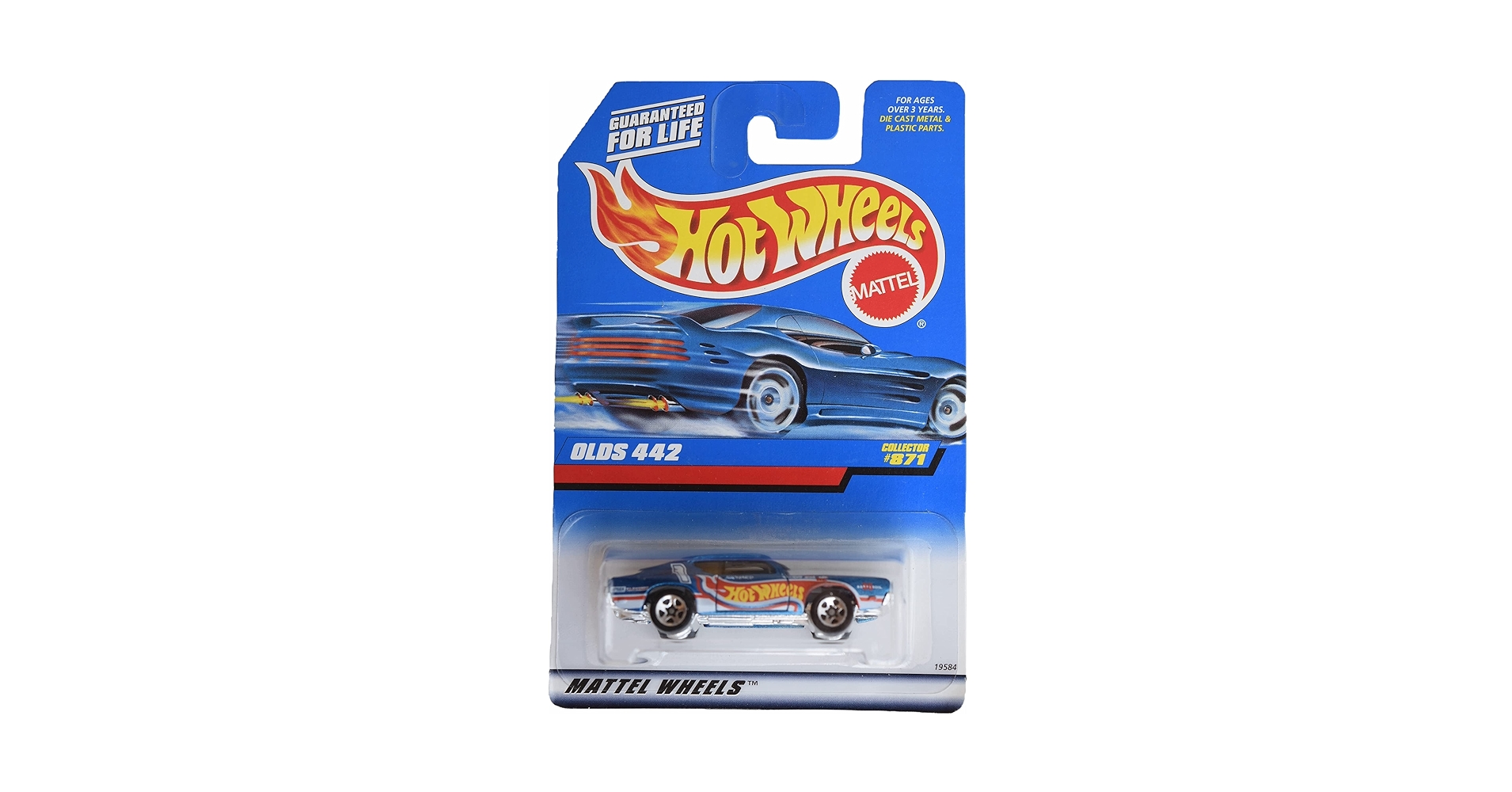 Amazon.com: Hot Wheels Olds 442 - Blue #871 : Toys & Games